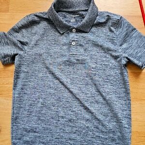Amazon Essentials Gray Polo Shirt Classic Short Sleeve